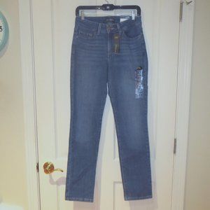 NWT Lee Secretly Shape Regular Mid Rise Jeans 6 medium